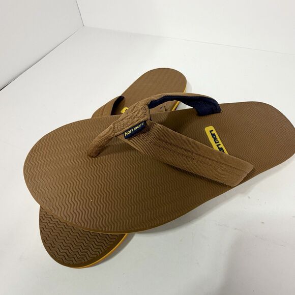Hari Mari Flip Flops Men 13 Brown Tobacco Dunes Boat Safe Waterproof Memory Foam main image 4